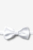 Stark White Pre-Tied Bow Tie